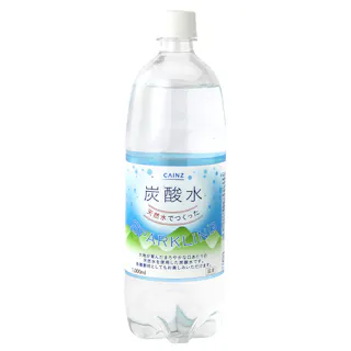 【ケース販売】天然水でつくった炭酸水 1L×12本