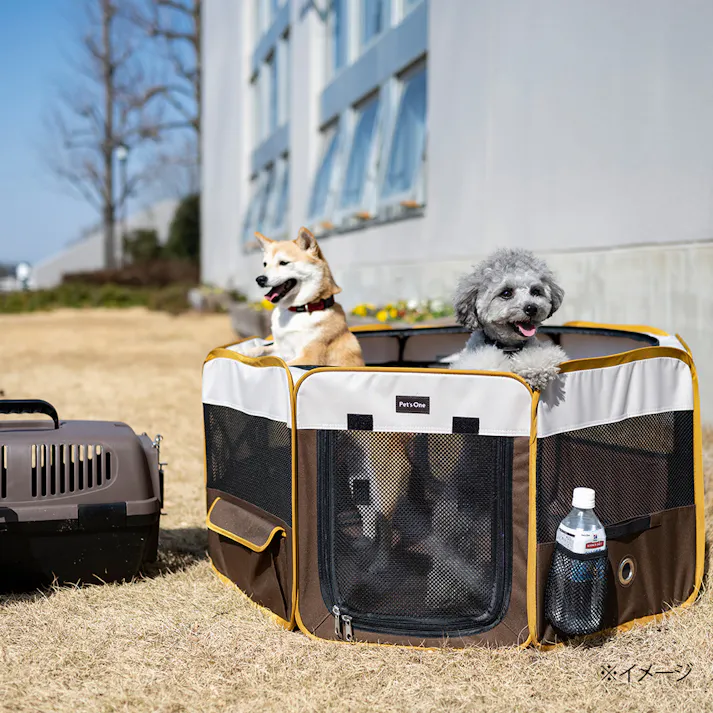 Pet’sOne 折りたたみメッシュサークル L(販売終了)