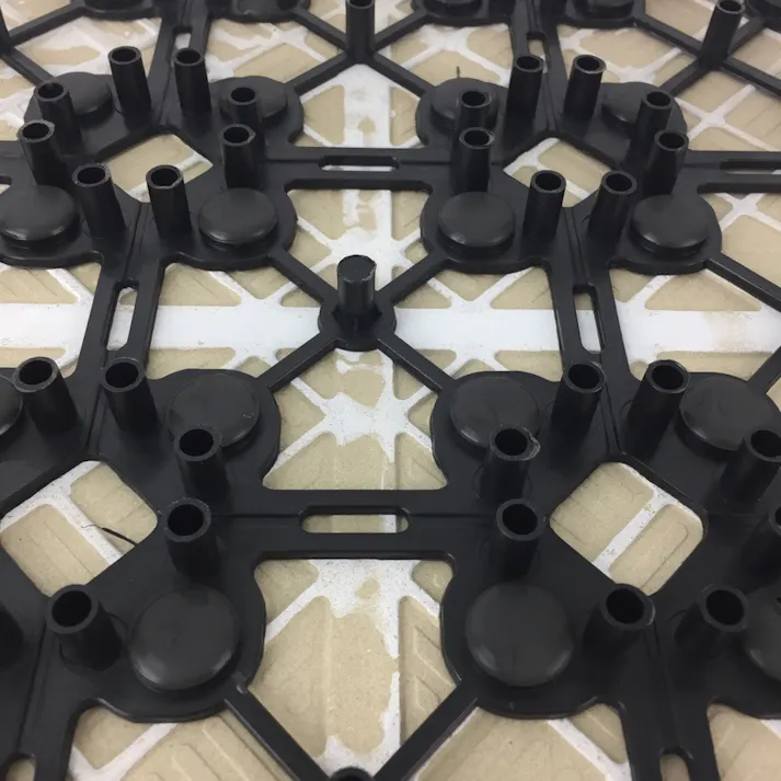 【ケース販売】カインズ ジョイントタイル ブラウン 9枚貼り×6枚入