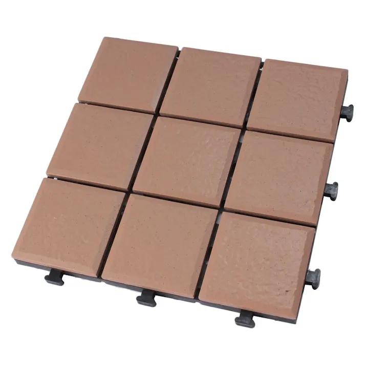 カインズ ジョイントタイル ブラウン 9枚貼り