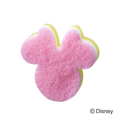 食器用スポンジ ミニーマウス ピンク