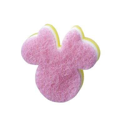 食器用スポンジ ミニーマウス ピンク