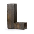 WOOD DECO ALPHABET “L”(販売終了)