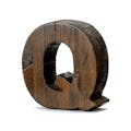 WOOD DECO ALPHABET “Q”(販売終了)