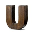 WOOD DECO ALPHABET “U”(販売終了)