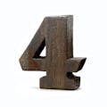 WOOD DECO NUMBER 4(販売終了)