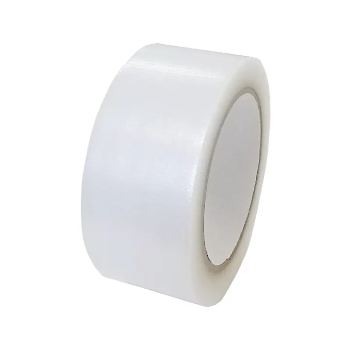 ポリエチレンクロステープ 梱包用 半透明 幅48mm×長さ25m