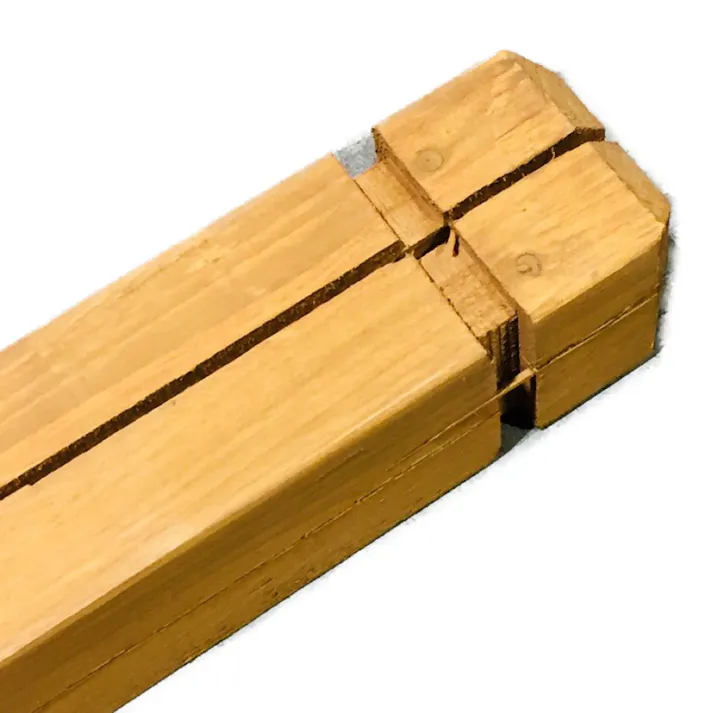 カインズ ラティスポスト ライトブラウン 6×6×120cm