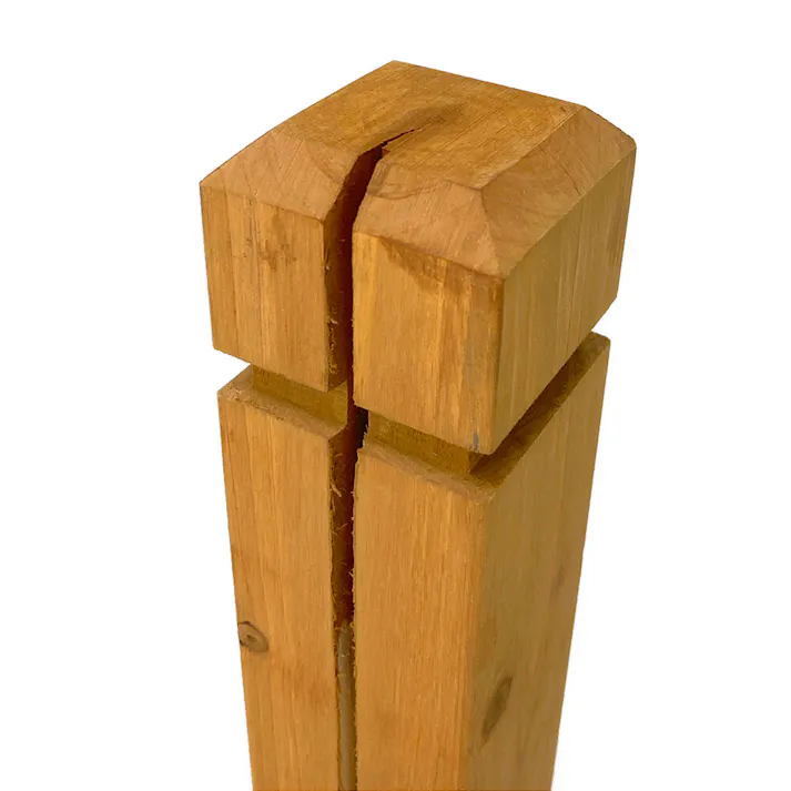 カインズ ラティスポスト ライトブラウン 6×6×180cm