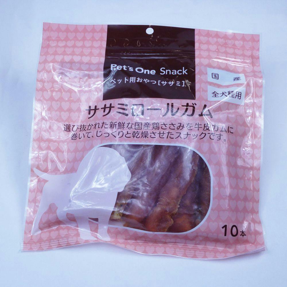 Pet'sOne ササミロールガム 10本 | ペット用品(犬) 通販 Pet'sOne ササミロールガム 10本 | ペット用品(犬) 通販