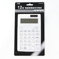 12桁 税換算機能付き電卓 CA-211T ホワイト
