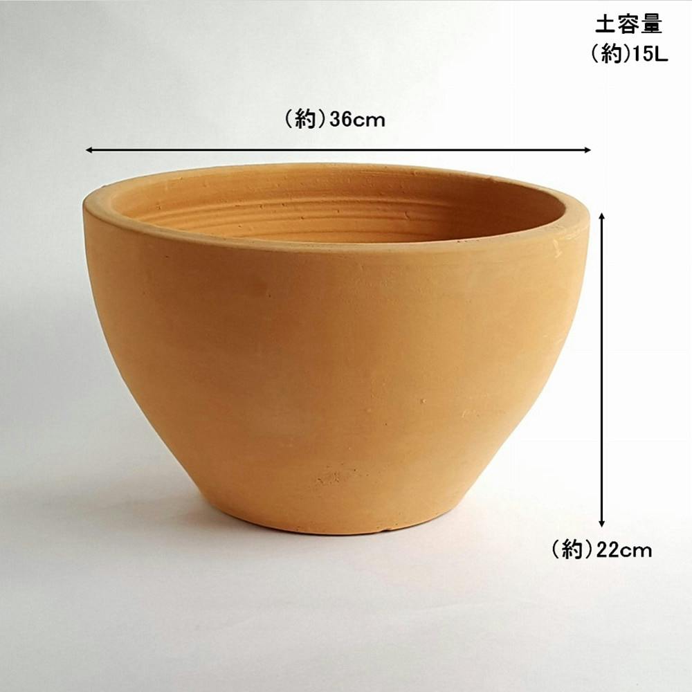 テラコッタ 浅鉢 36cm | 園芸用品 | ホームセンター通販【カインズ】