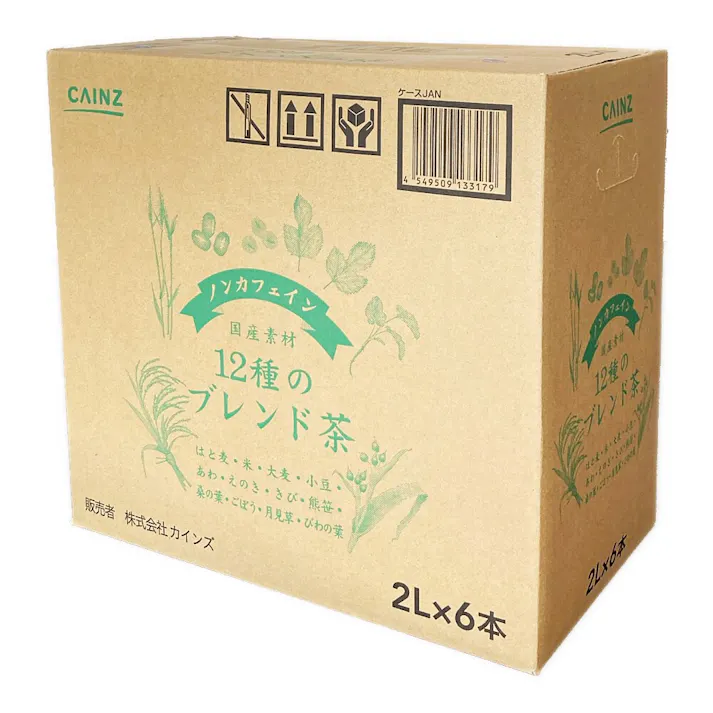【ケース販売】12種のブレンド茶 2L×6本