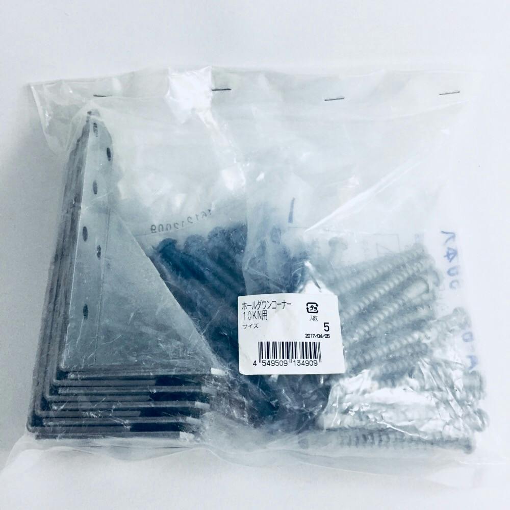 ホールダウンコーナー10KN用　50個 タナカ ホールダウンコーナー 10kN用 AF5020 （50個入
