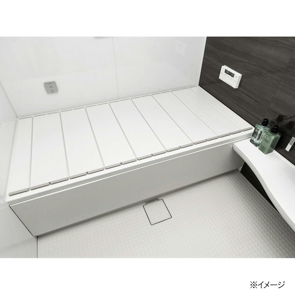 折りたたみ風呂フタ ホワイト W-14 80×140cm | お風呂グッズ・トイレ 