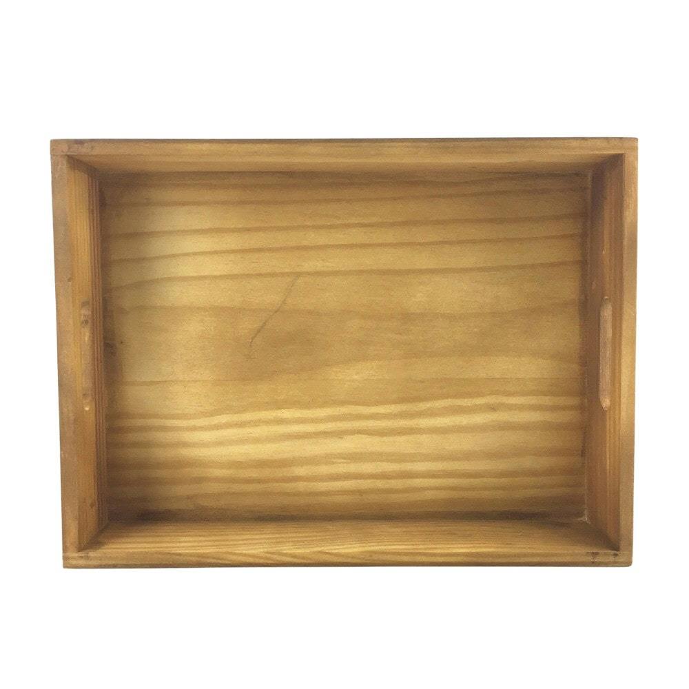 木箱 アペックスハート 木箱 無地 特大 0041-K-04 32個/袋（ご注文