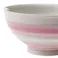 飯椀 HAJIKU 刷毛目 ふたえ ピンク