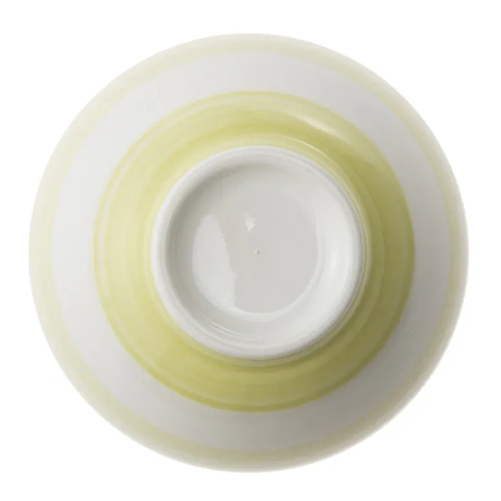 汁椀 HAJIKU 刷毛目ふたえ グリーン