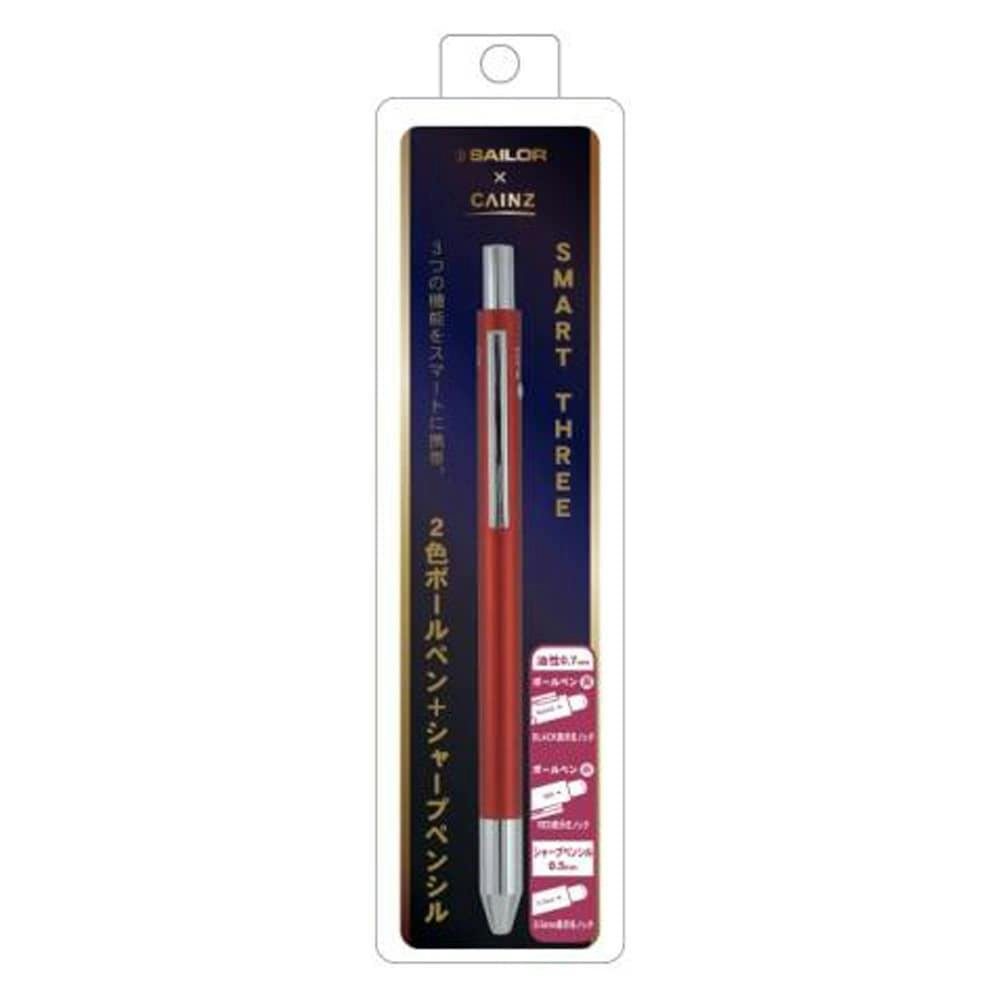 カインズ smart three 2色ボールペン+シャープペンシル マルーン その他ボールペン カインズ smart three 2色ボールペン+シャープペンシル マルーン その他ボールペン