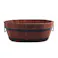 カインズ 木製プランター 楕円型 ブラウン 幅320mm