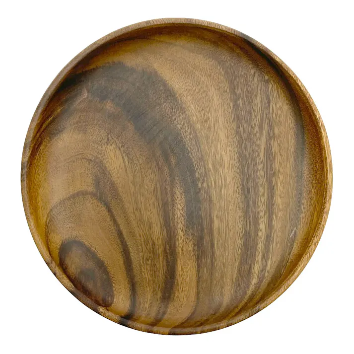 アカシアラウンドプレート 25.5cm