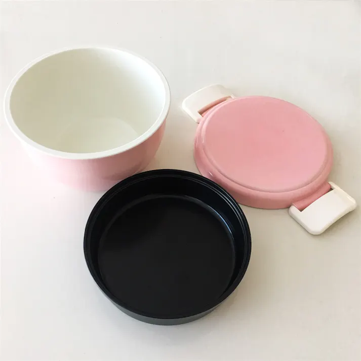 弁当箱 どんぶりランチボックス HAJIKU ピンク