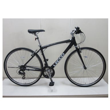 【自転車】クロスバイク レッコ LECCO 700×28C ブラック(販売終了)