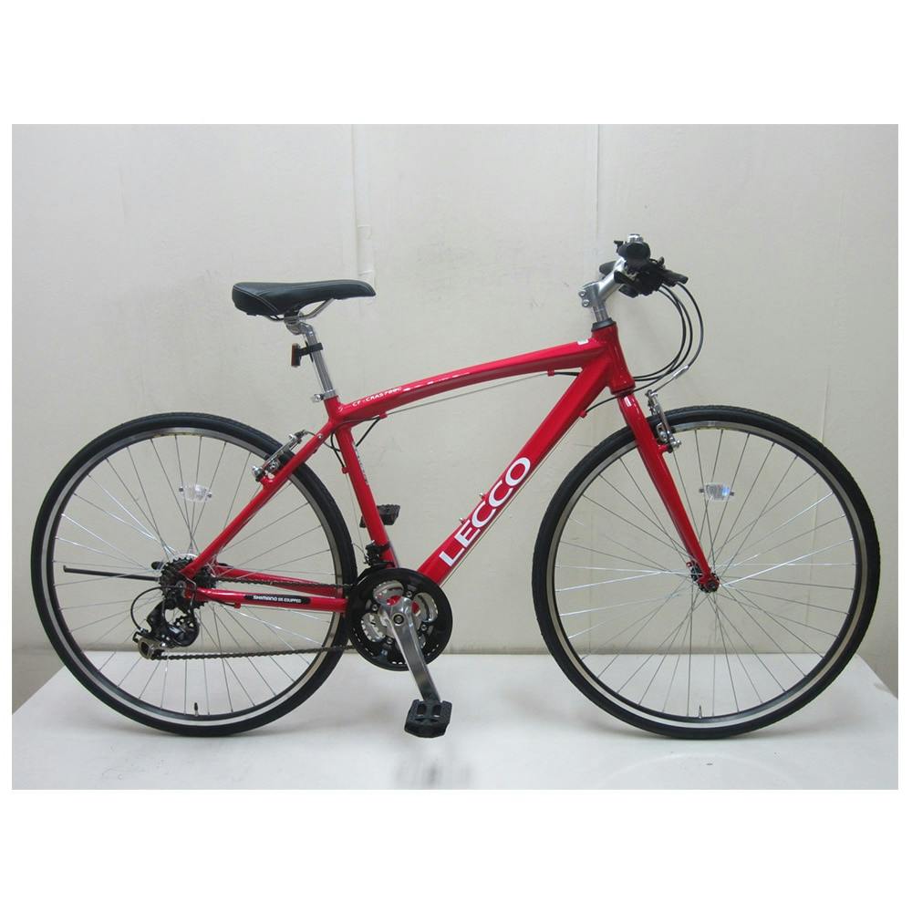 自転車】クロスバイク レッコ LECCO 700×28C レッド(販売終了) | クロスバイク・ロードバイク | ホームセンター通販【カインズ】