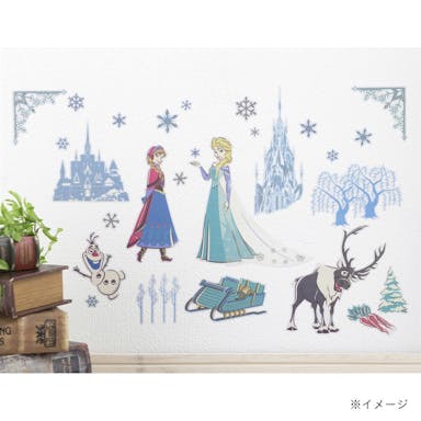 ウォールステッカー アナと雪の女王 35×50(販売終了)
