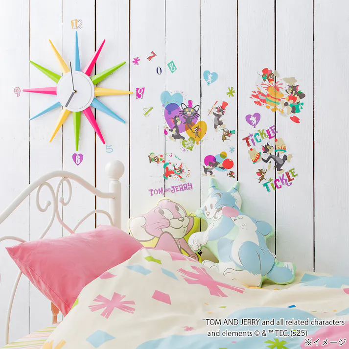 ウォールステッカー トムとジェリー 35×50cm