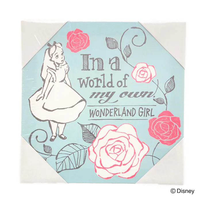 ウォールポスター 不思議の国のアリス 20×20cm