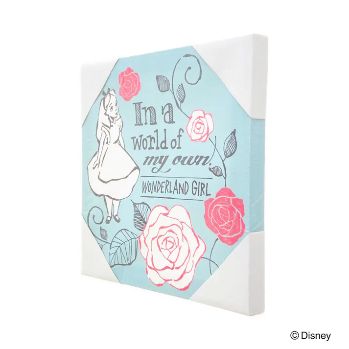 ウォールポスター 不思議の国のアリス 20×20cm