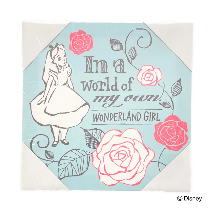 ウォールポスター 不思議の国のアリス 20×20cm