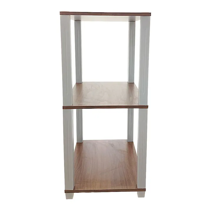 収納ラック3段 ブラウン E14