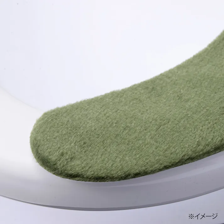 貼る厚手便座シート グリーン