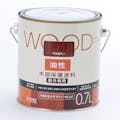 カインズ WOOD 木部保護塗料 屋外専用 油性 丸缶 マホガニー 0.7L