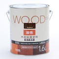 カインズ WOOD 木部保護塗料 屋外専用 油性 丸缶 ウォルナット 1.6L(販売終了)