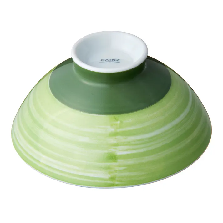 ごはんがつきにくい茶碗 大 iroe グリーン(販売終了)