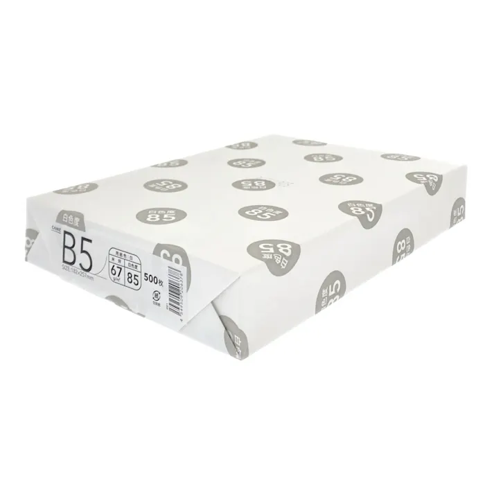 【ケース販売】文字がにじみにくいコピー用紙 B5 白 5束入(500枚×5束)