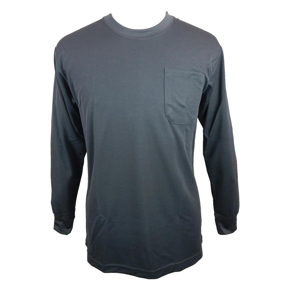 Free&Easy ハピネス 長袖 Tシャツ 送関込 SDワークTシャツPC 長袖 GY 3L(販売終了) | 作業着・作業服