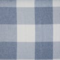 遮光性カーテン シンプルチェック ブルー 100×135cm 2枚組(販売終了)