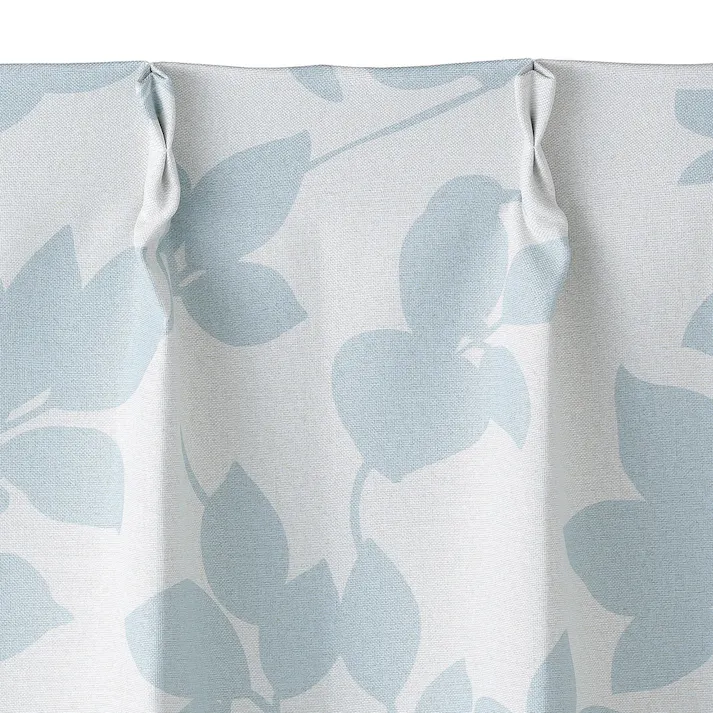 遮光性カーテン オアシス グリーン 100×135cm 2枚組