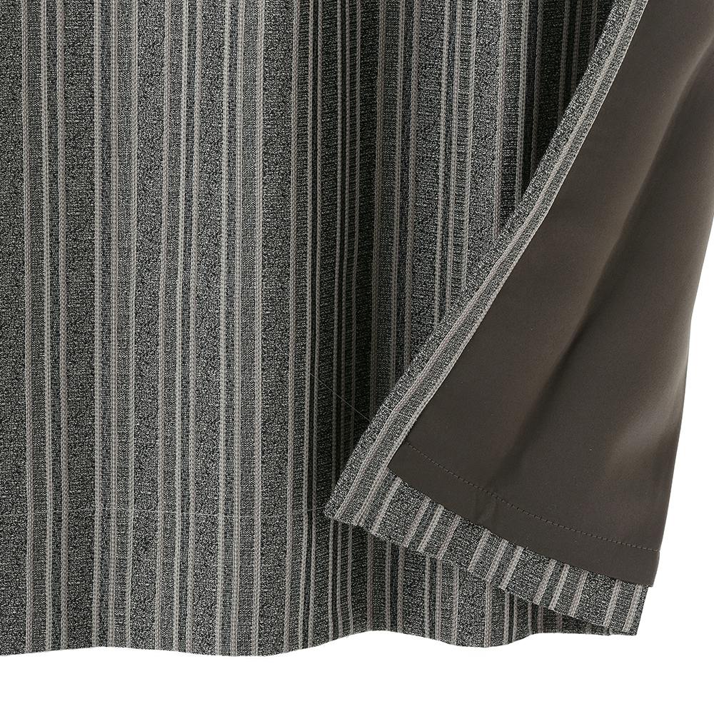裏地付きカーテン ヒノキ ブラウン 150×230cm 2枚組 | カーテン