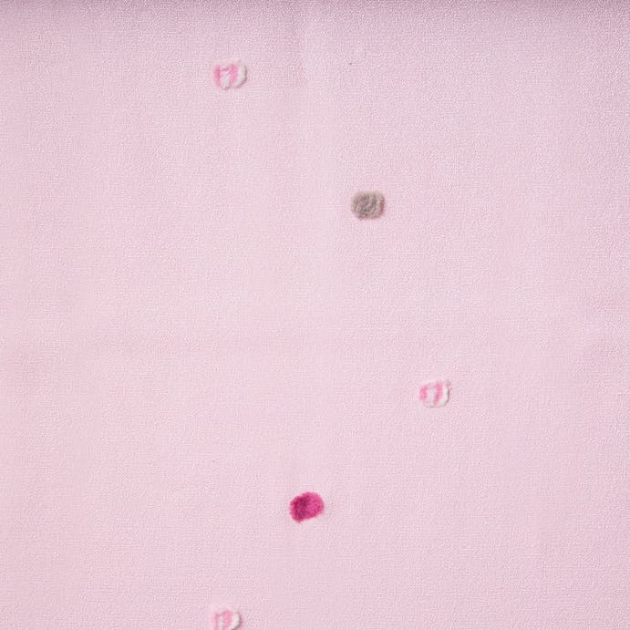形状記憶カーテン トリコ ピンク 100×110cm 2枚組