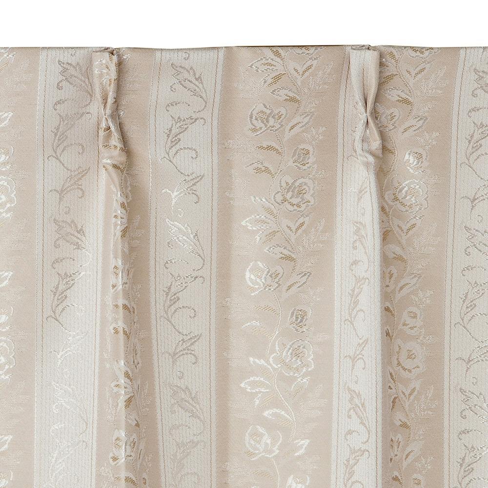 形状記憶カーテン クラシック アイボリー 100×135cm 2枚組 | カーテン