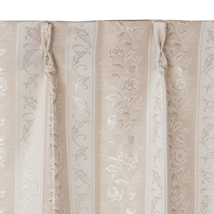 形状記憶カーテン クラシック アイボリー 100×178cm 2枚組