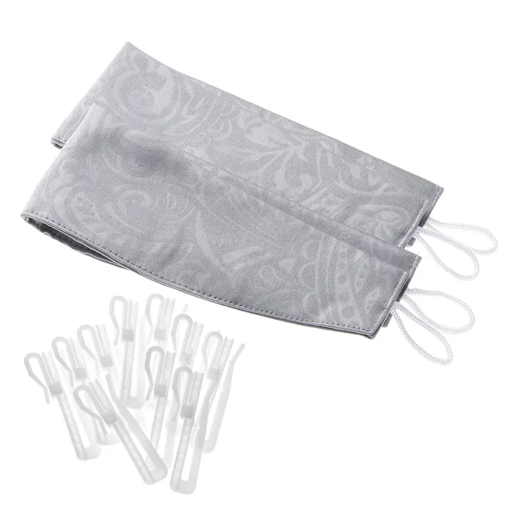 遮光性カーテン バロック グレー 150×178cm 2枚組