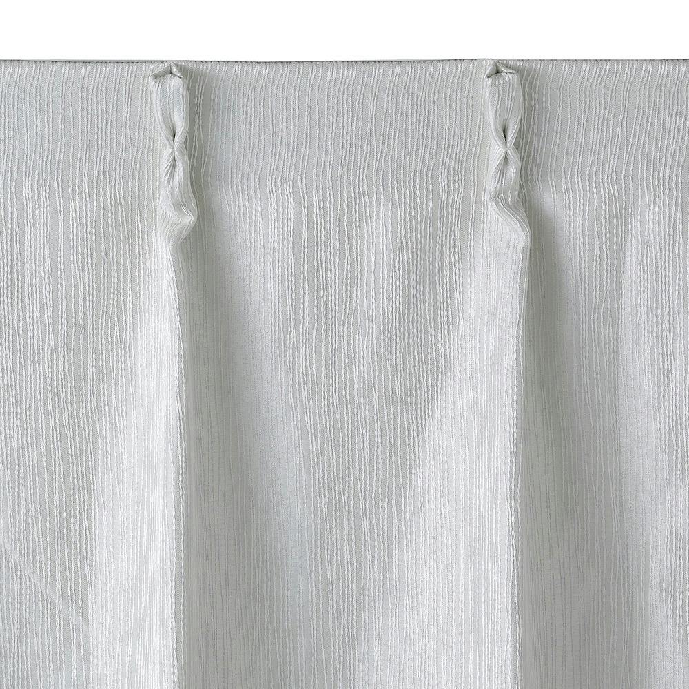 裏地付きカーテン バーチ ホワイト 100×110cm 2枚組 | カーテン
