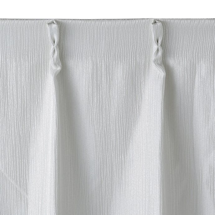 裏地付きカーテン バーチ ホワイト 150×230cm 2枚組