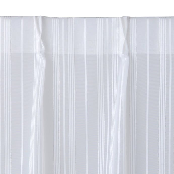 ボイルカーテン スプリント ホワイト 200×228cm 1枚入